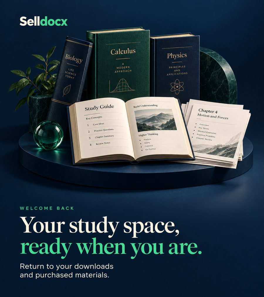 Your study space, ready when you are.
