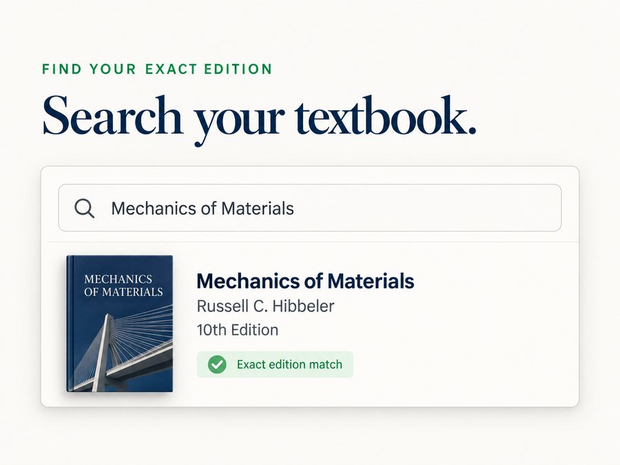 Step 1: Search your textbook
