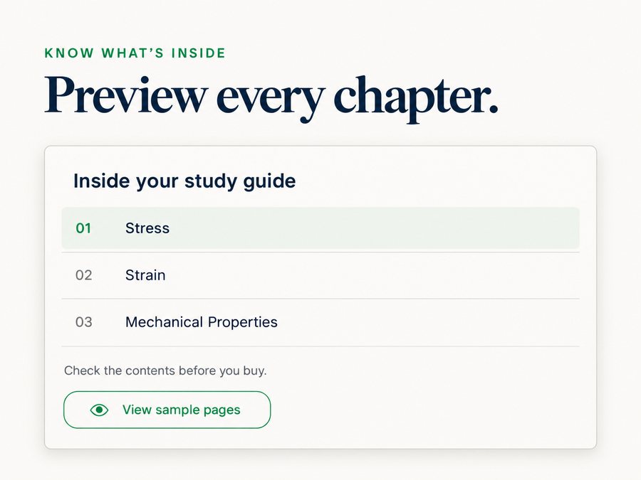Step 2: Preview every chapter