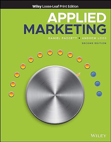 Applied Marketing 2e | Complete Test Bank