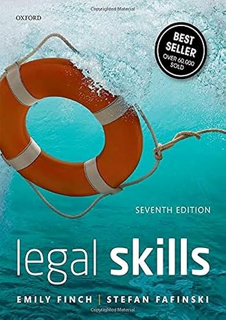 Assessment Bank | Legal Skills 7e Finch