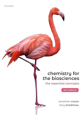Biosciences Chemistry 4e | Test Bank Crowe