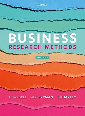 Business Research Methods 6e | Test Bank