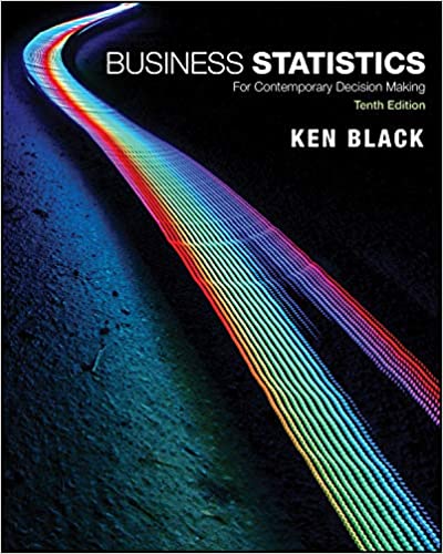 Business Stats Contemporary Decision 10e | Test Bank by Ken Black