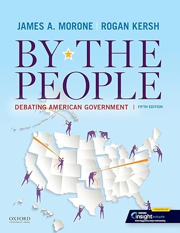 By the People Debating American Government 5e | Test Bank Morone