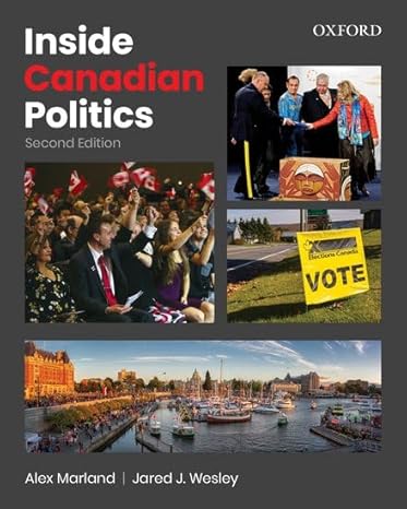 Canadian Politics Inside 2e | Test Bank Marland