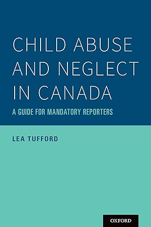 Child Abuse Canada | Test Bank Tufford