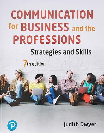 Communication for Business -Test Bank