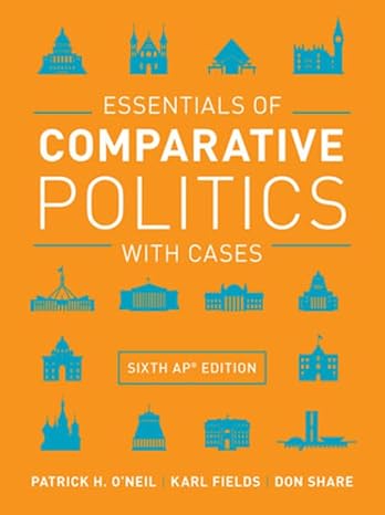Comparative Politics with Cases 6e AP Test Bank