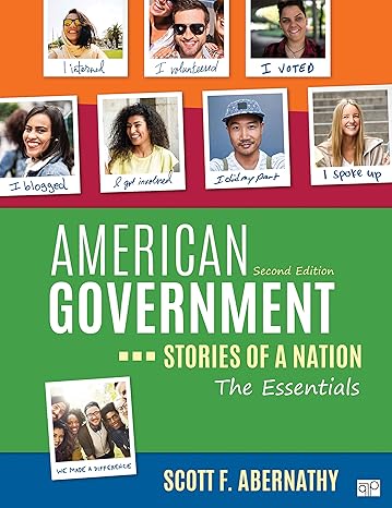 Complete Test Bank | American Gov Stories of a Nation 2e