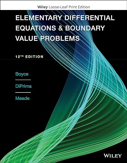 Complete Test Bank | Differential Equations 12e