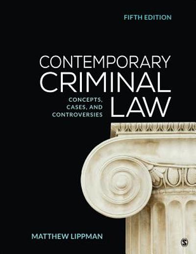 Contemporary Criminal Law 5e Test Bank