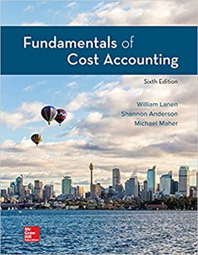 Cost Accounting 6e Complete Test Bank