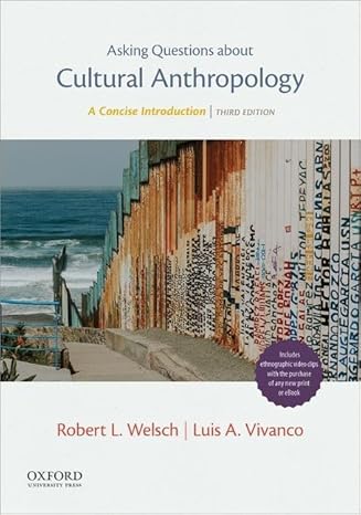 Cultural Anthropology 3e | Test Bank Vivanco
