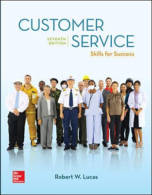 Customer Service Skills 7e Test Bank