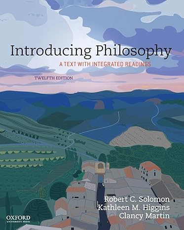 Download Test Bank | Introducing Philosophy 12e Solomon