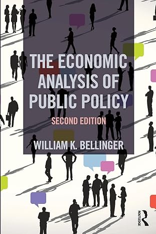 Economic Analysis of Public Policy 2e Test Bank