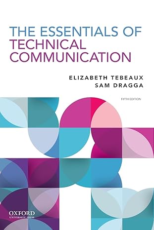 Essentials Tech Comm 5e | Test Bank Tebeaux