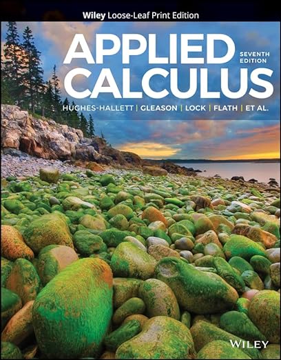 Final Test Bank | Applied Calculus 7e
