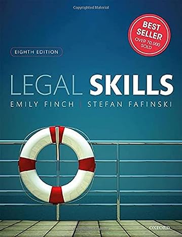 Final Test Bank | Legal Skills 8e Finch