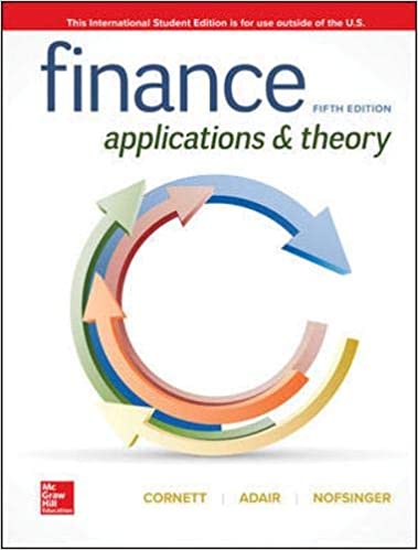 Finance Applications 5e Answer Key + Test Bank