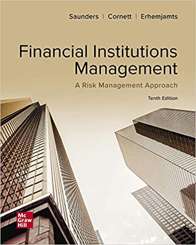 Financial Institutions 10e Complete Test Bank