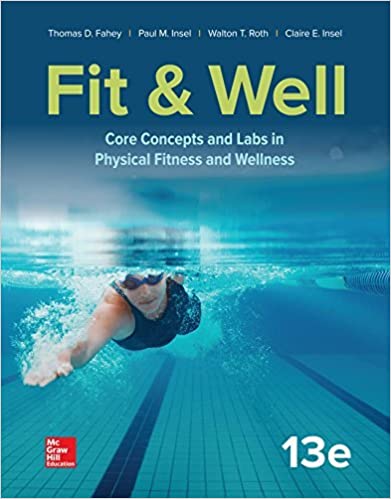 Fit and Well 13e Test Bank + Key