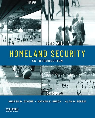 Homeland Security 1e | Test Bank Givens