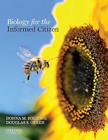 Informed Citizen Biology 1e | Test Bank