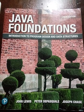 Instructor Test Bank | Java Foundations 5e Lewis