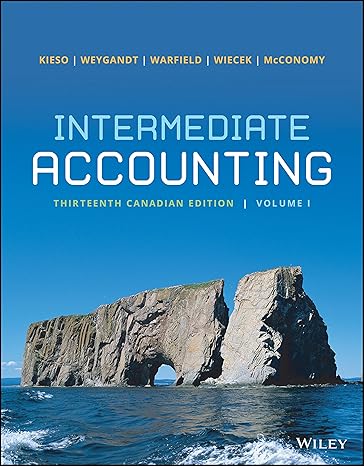 Intermediate Accounting v1 13e | Canada | Test Bank