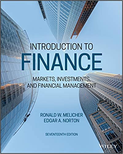 Introduction to Finance 17e Test Bank and Answers