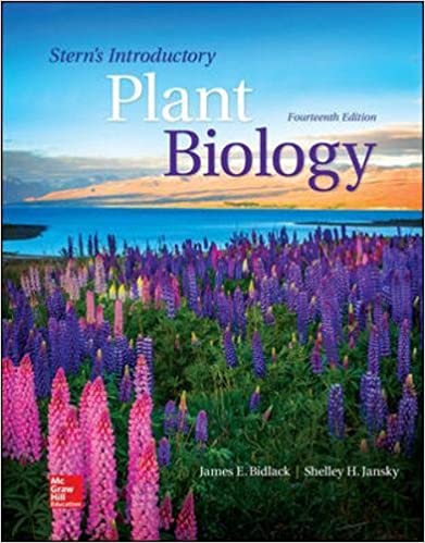 Introductory Plant Biology 14e | Test Bank by James Bidlack