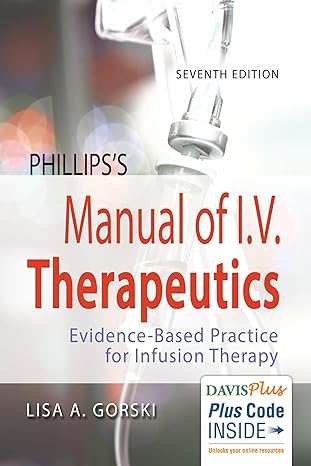 Lisa Gorski - Therapeutics for Infusion Therapy 7e - Test Set