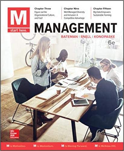 M Management 6e | Test Bank by Thomas Bateman