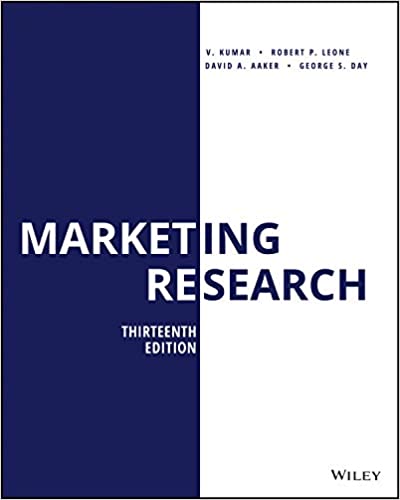 Marketing Research 13e Complete Test Bank