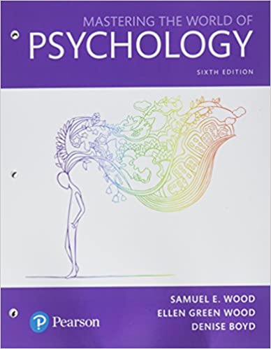 Mastering the World of Psychology 6th Edition Exam Pack