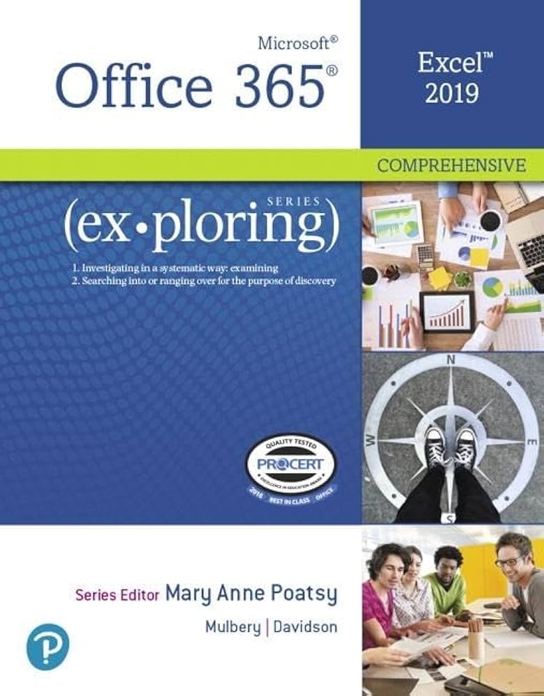 Microsoft Excel 2019 Comprehensive 1e Test Bank