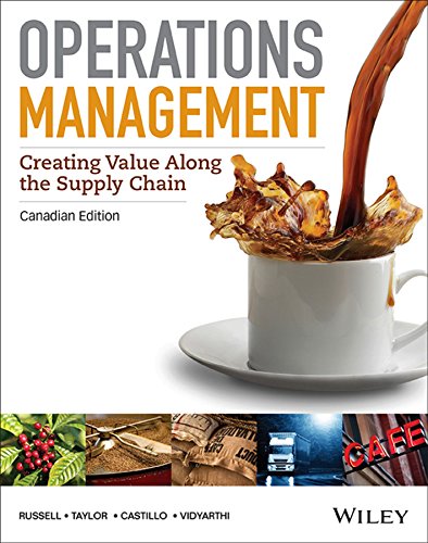 Operations Management Canadian 1e Complete Test Bank