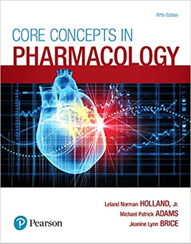 Pharmacology Concepts 5e Test Bank
