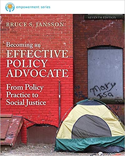 Policy Advocate Social Justice 7e Test Bank