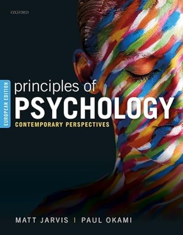 Psychology (Euro Ed.) | Test Bank by Jarvis