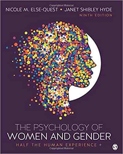 Psychology of Women and Gender 9e Test Bank