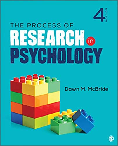Psychology Research Process 4e Complete Test Bank