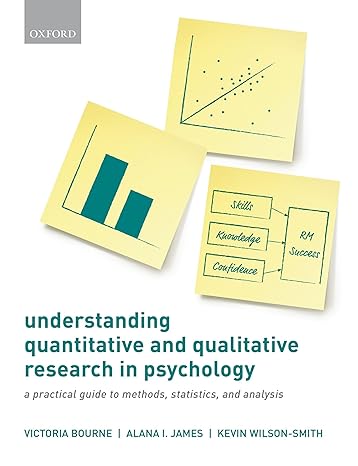 Quant + Qual Psych Methods 1e | Test Bank Bourne