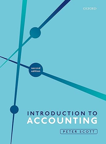 Question Bank | Intro to Accounting 2e P. Scott