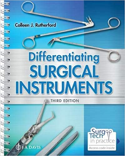 Surgical Instruments 3e Complete Test Bank