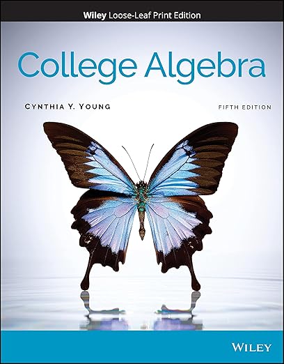 Test Bank | College Algebra 5e by Young