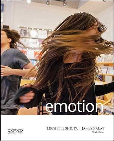 Test Bank | Emotion 3e Shiota
