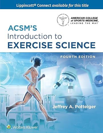 Test Bank | Exercise Science Intro 4e Potteiger